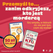 PAKIET: Przemyśl to + Czy odkryjesz, kto jest mordercą?