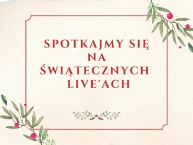 Spotkajmy się na świątecznych live'ach